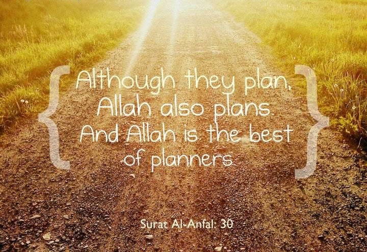 Wamakaru wamakarallah, wallahu khairul maakirin . alImran54