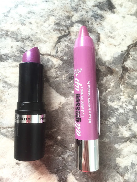 Hard Candy All Glossed Up and Fierce Effects Lipstick Review