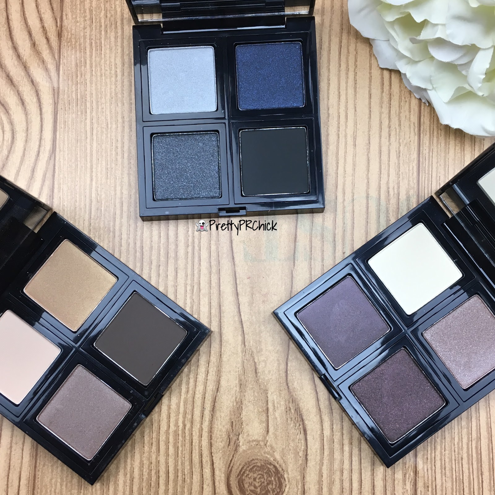 F The Body Shop Down to Earth Eyeshadow Quads Swatches