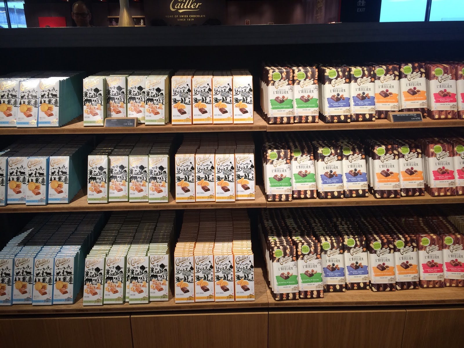 Hannah's RYE year in Switzerland Cheese and chocolate factory