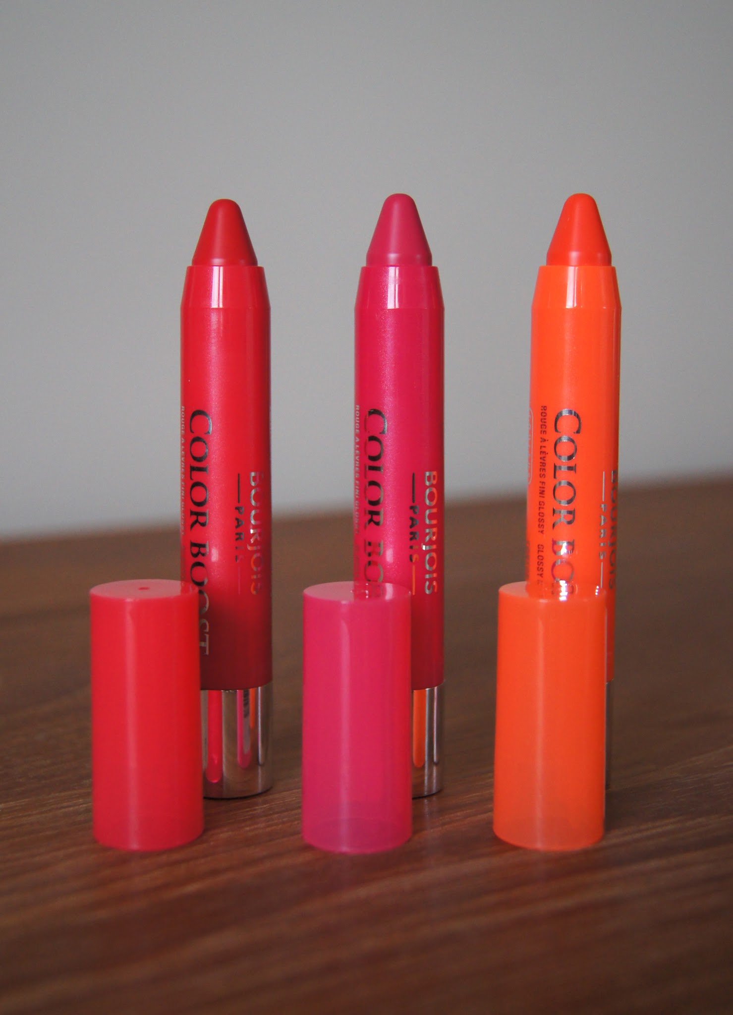 Bourjois Color Boost Glossy Finish Lipsticks Review + Swatches AliceGraceBeauty / UK Beauty Blog