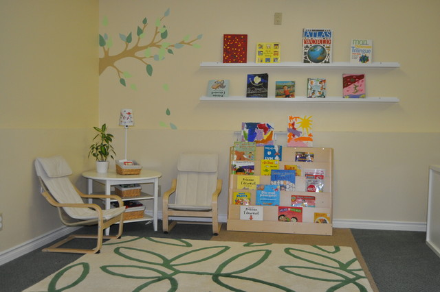 Estanterías infantiles Montessori - Rincón de lectura