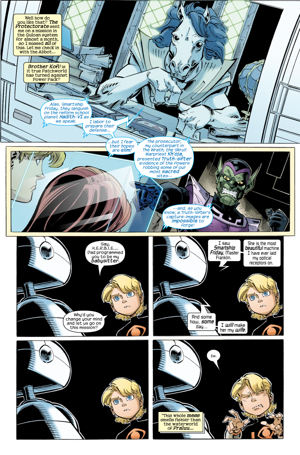 Read online Skrulls vs. Power Pack comic -  Issue #2 - 4