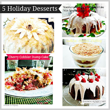 Please Pass The Desserts|5 Fabulous Desserts