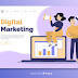 Flat Marketing Landing Page Template Free Vector