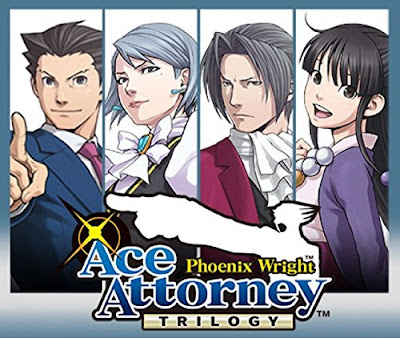 Phoenix Wright Ace Attorney Trilogy Game Logo