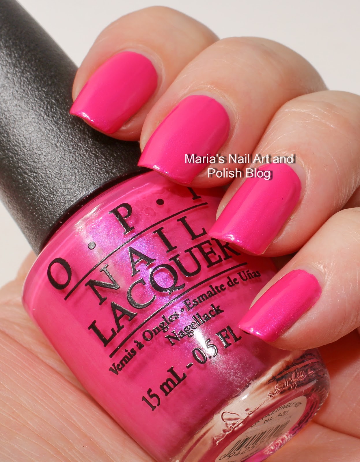 Marias Nail Art and Polish Blog: OPI La Paz-itively Hot and La Paz