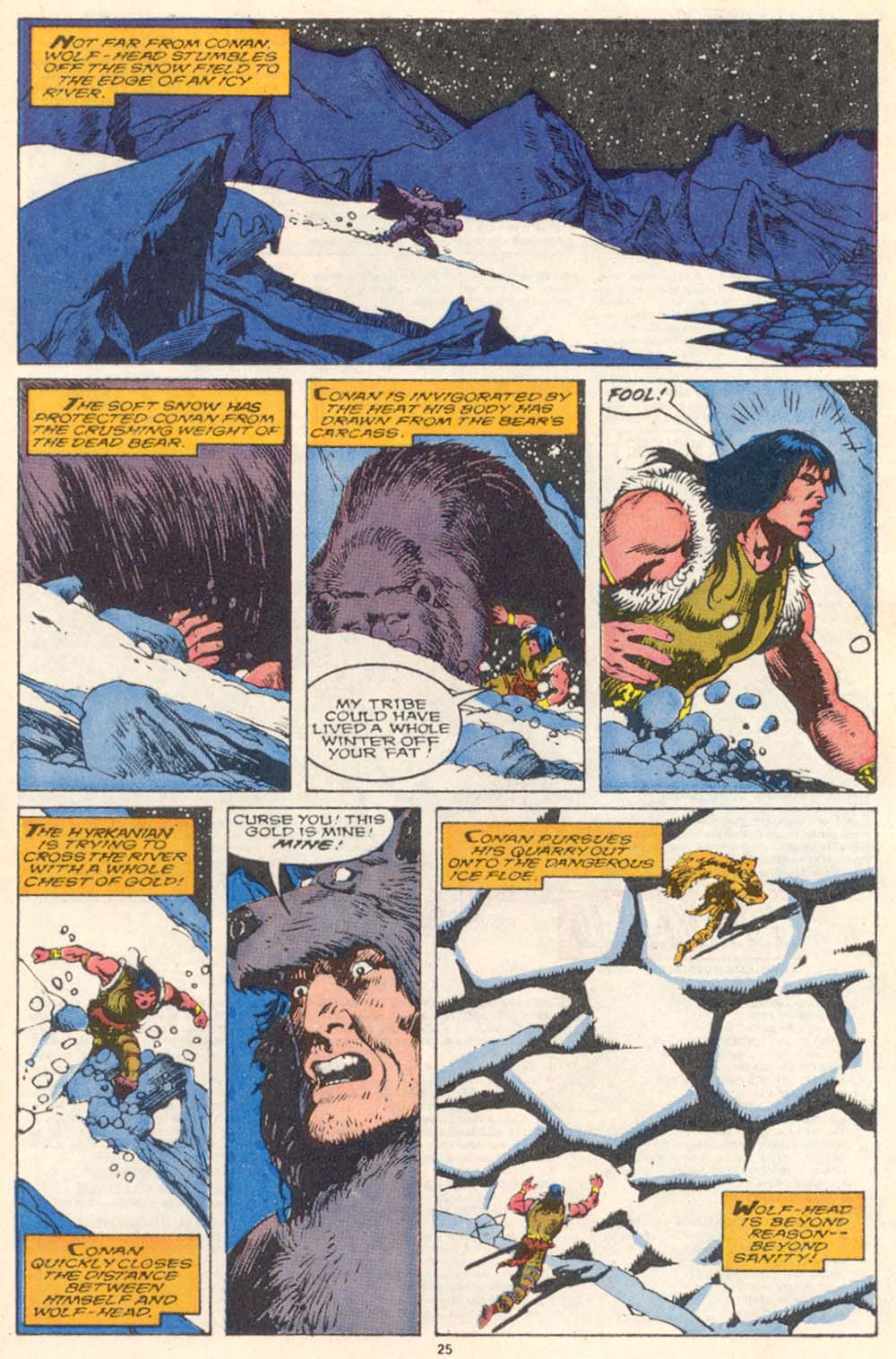 Read online Conan the Barbarian (1970) comic -  Issue #220 - 21
