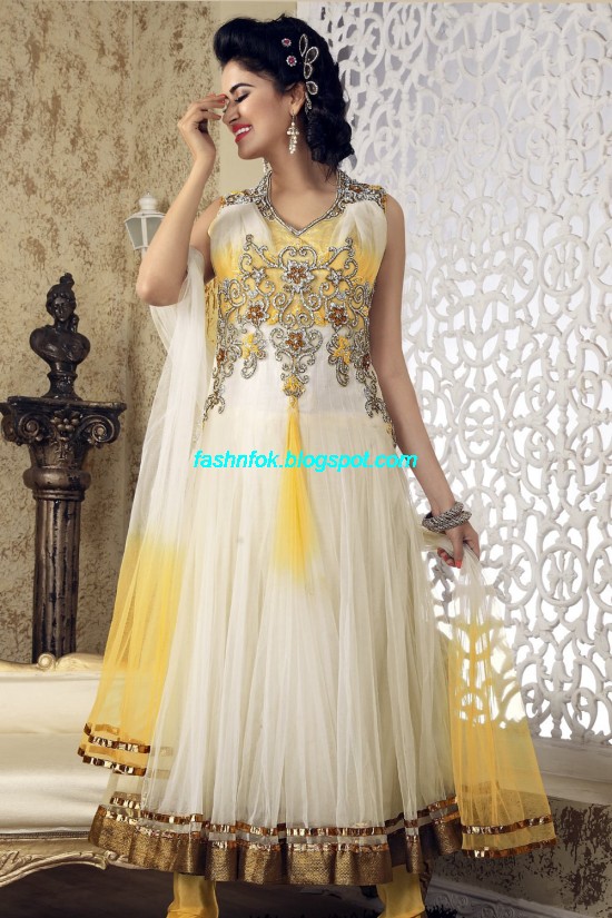 long frock churidar