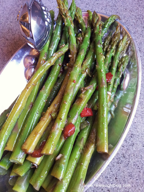 easy, marinated asparagus