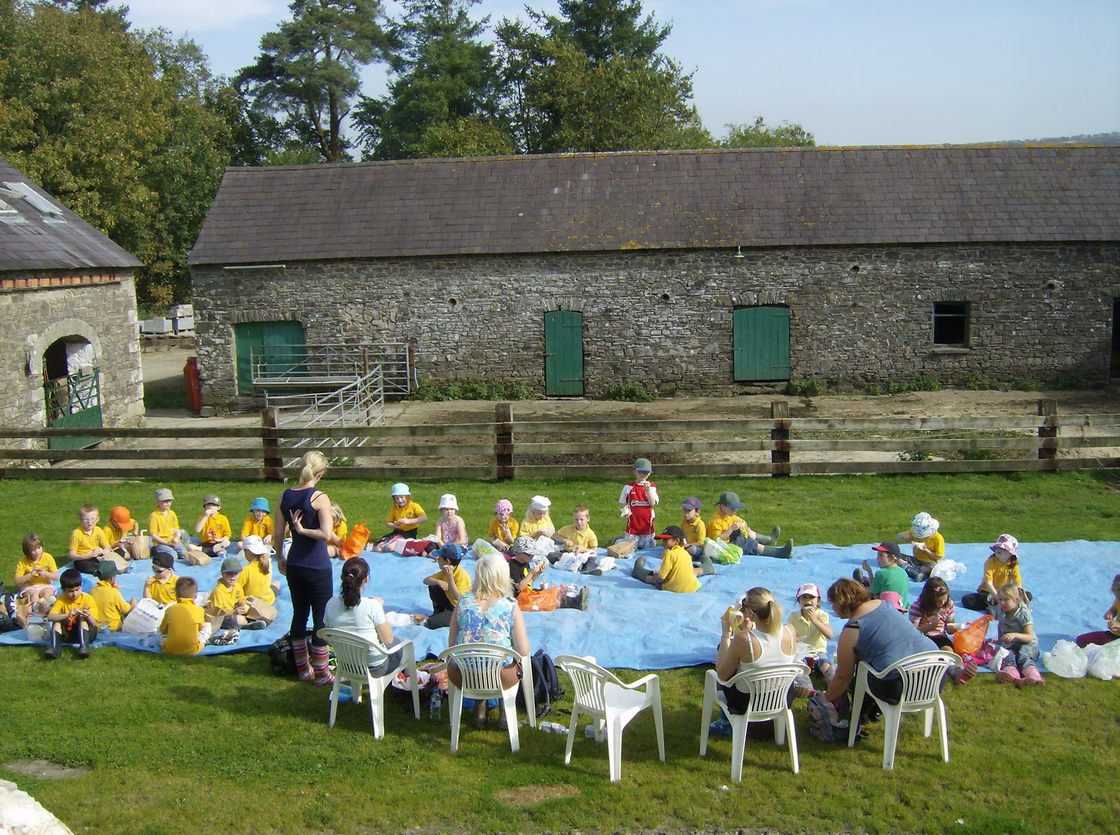 Welsh Farm Life; Penyrallt Home Farm Primary School Visits Farm