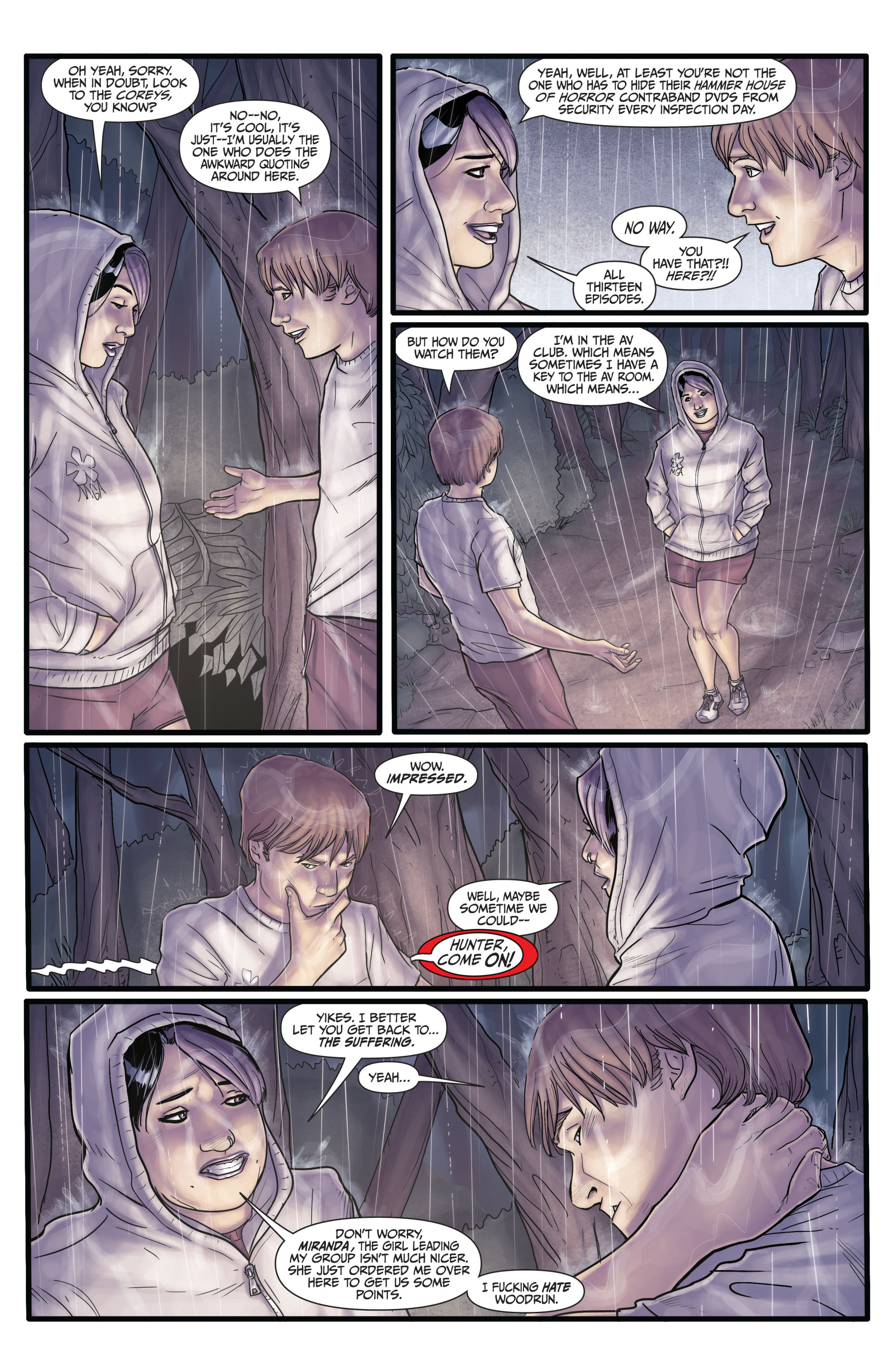 Read online Morning Glories comic -  Issue #15 - 9