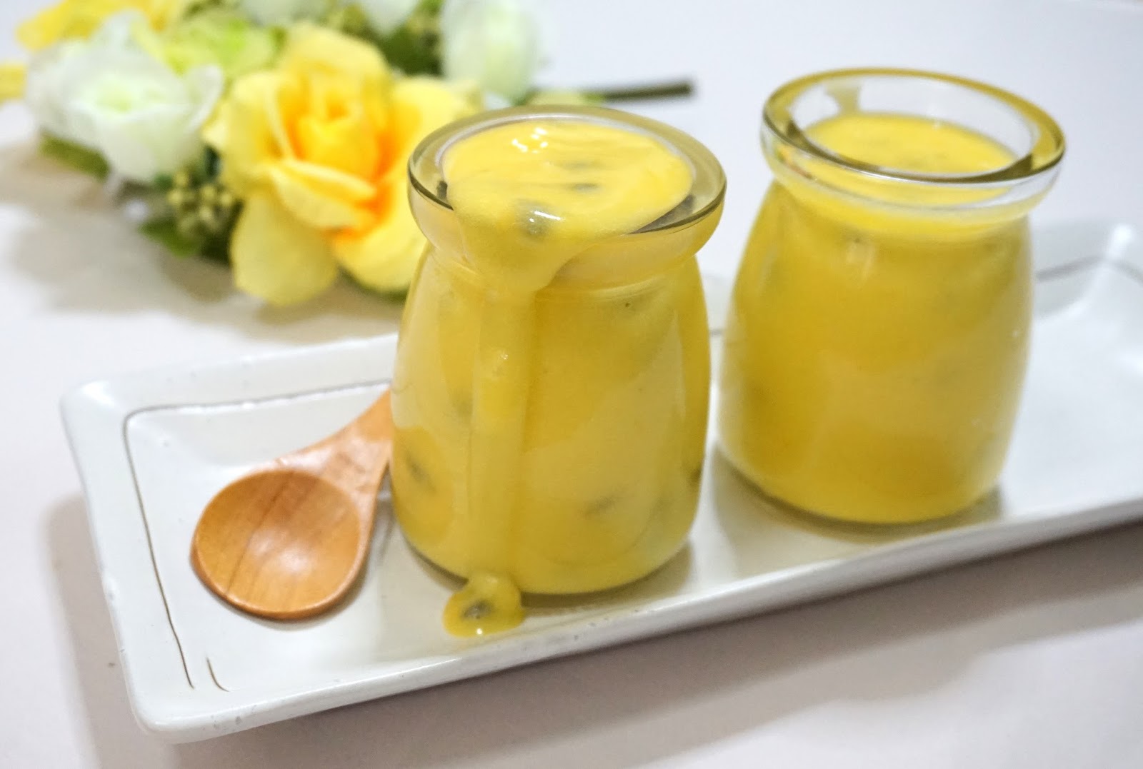 passionfruit curd – tangy and so delicious