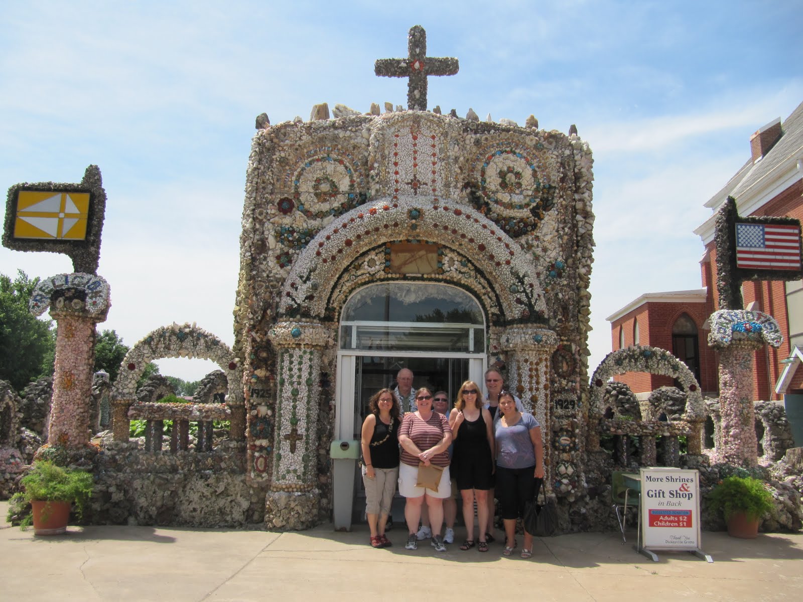 Retiring Guy The Grotto in Dickeyville, Wisconsin