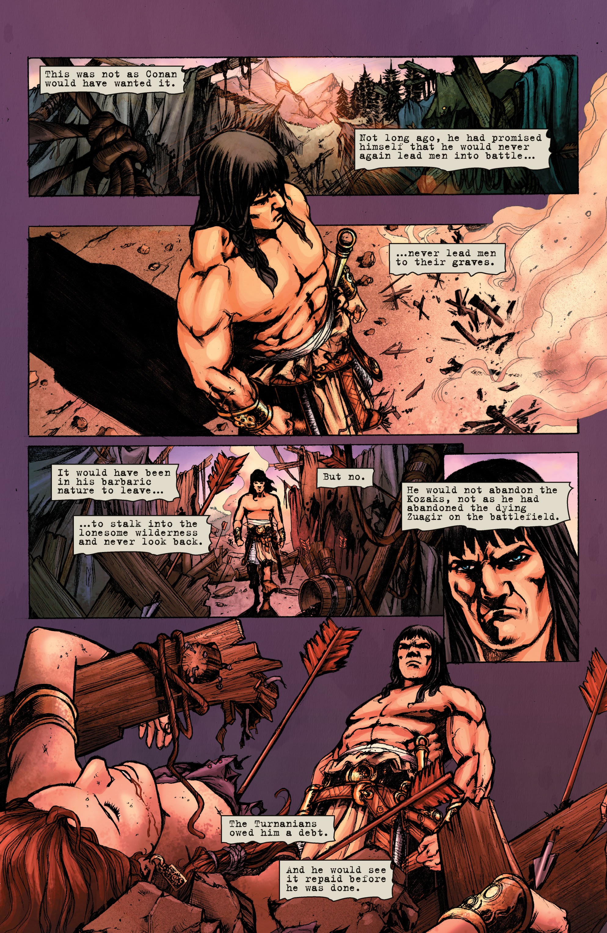 Read online Conan Chronicles Epic Collection comic -  Issue # TPB Blood In His Wake (Part 3) - 66