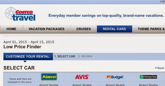 Enterprise rental car coupons costco