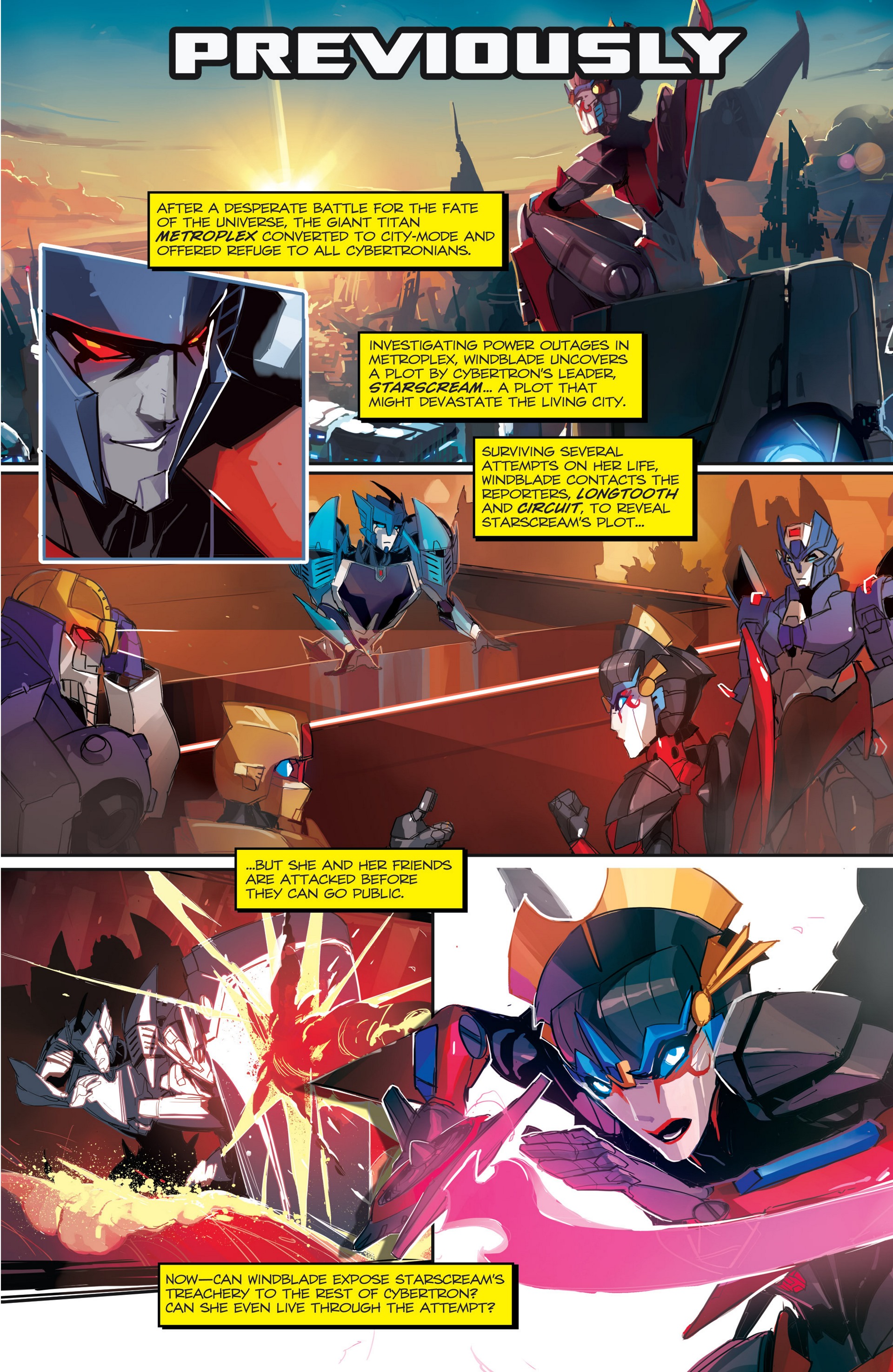 Read online The Transformers: Windblade (2014) comic -  Issue #3 - 3