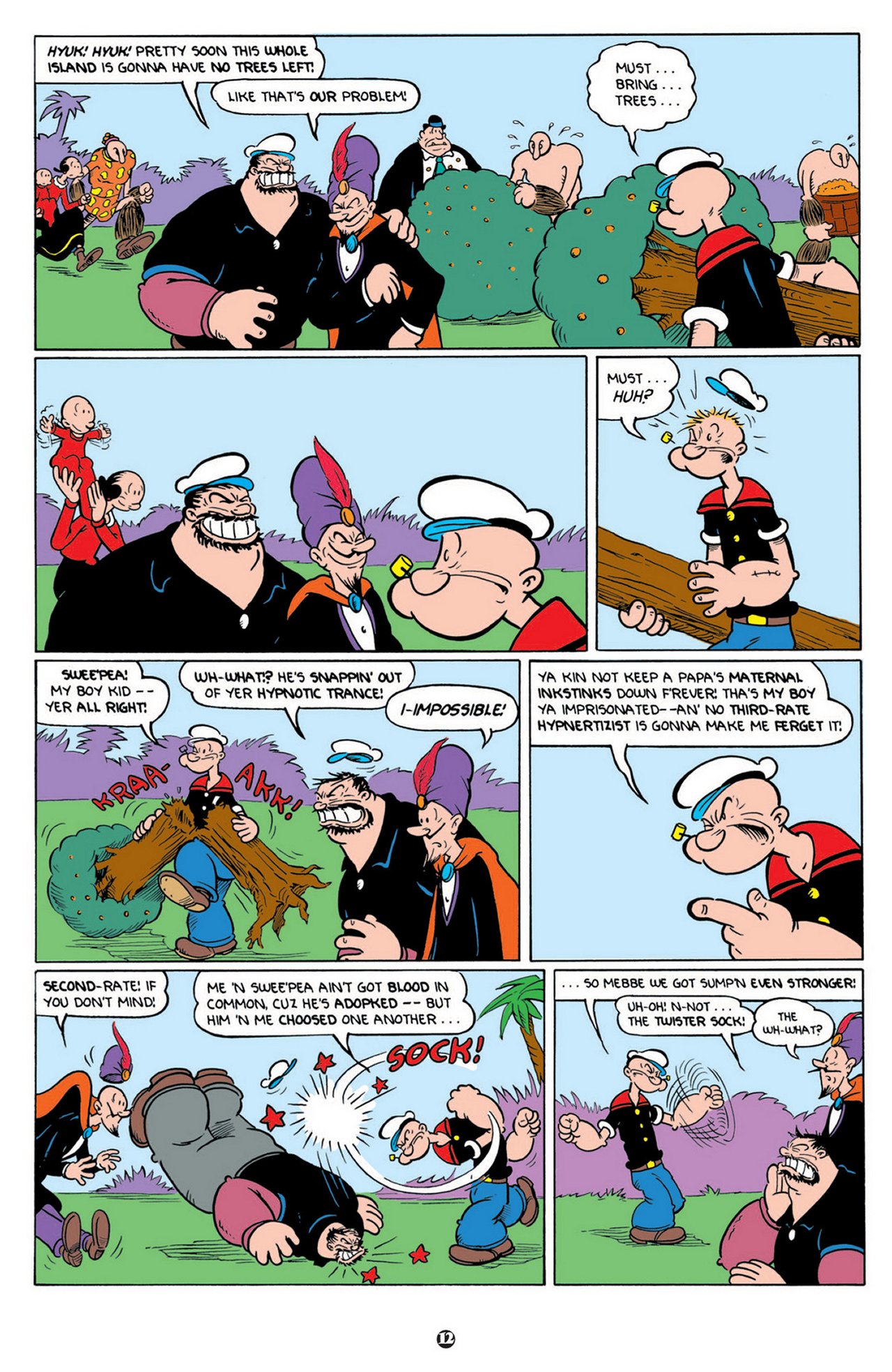 Read online Popeye (2012) comic -  Issue #9 - 14