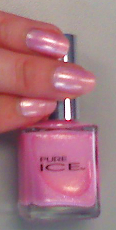 xoxoJen's swatch of Pink Ice by Pure Ice xoxoJen's swatch of Pink Ice by Pure Ice
