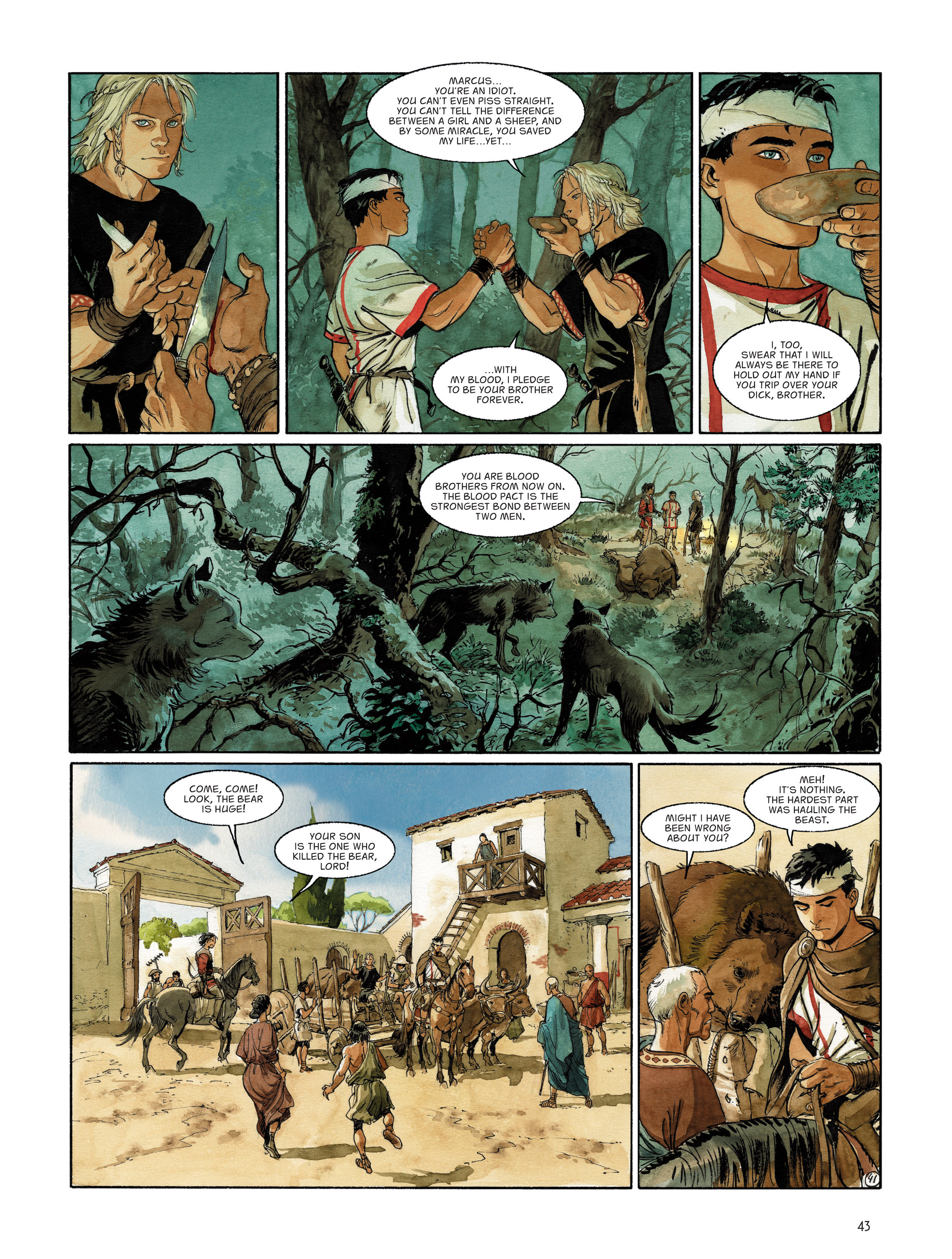 Read online The Eagles of Rome comic -  Issue # TPB 1 - 44
