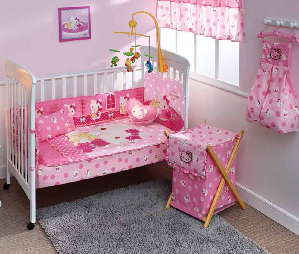 15 Desain Kamar Tidur Anak Perempuan Hello Kitty 1001 Desain