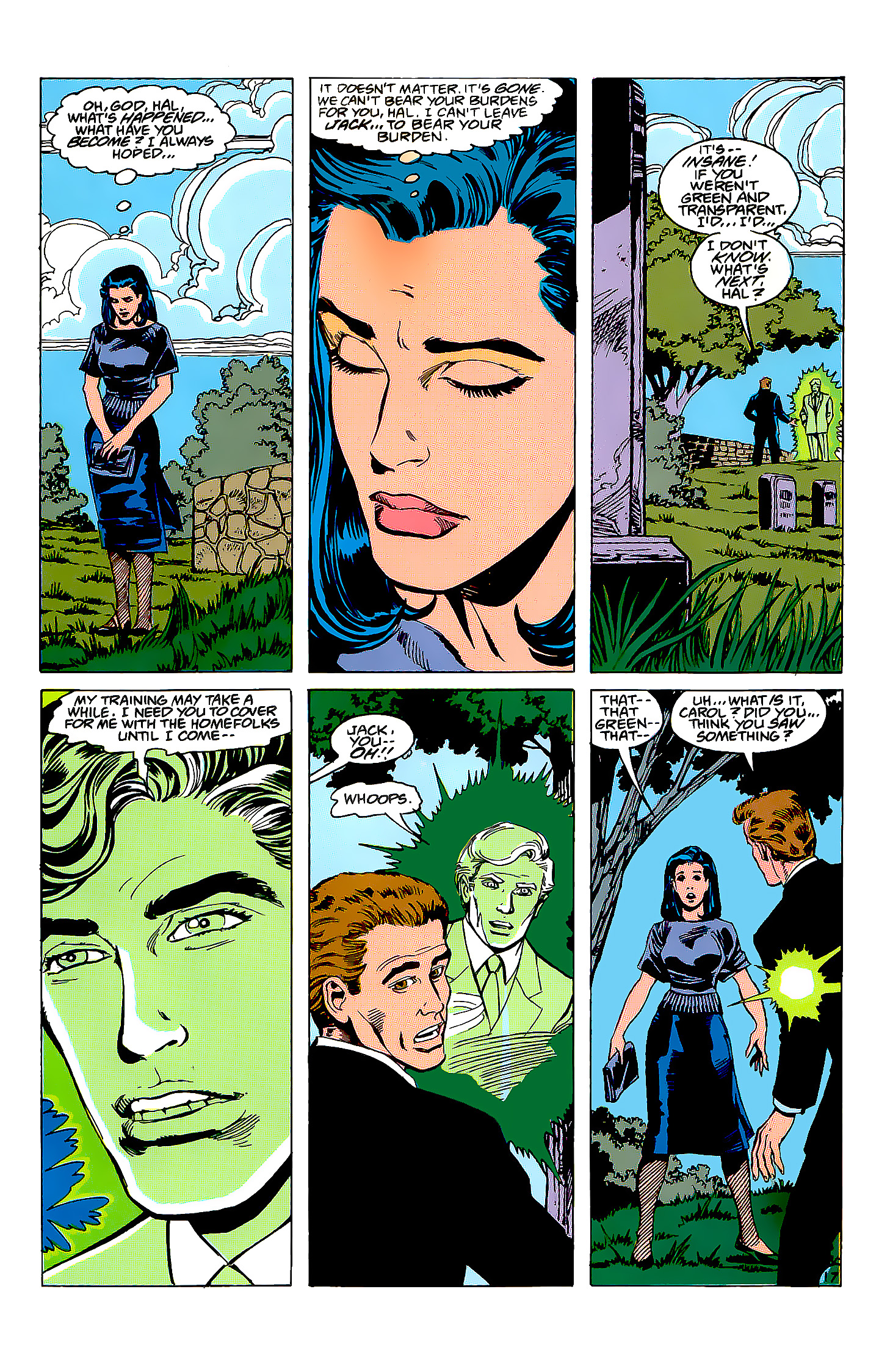 Read online Green Lantern: Emerald Dawn comic -  Issue #4 - 18