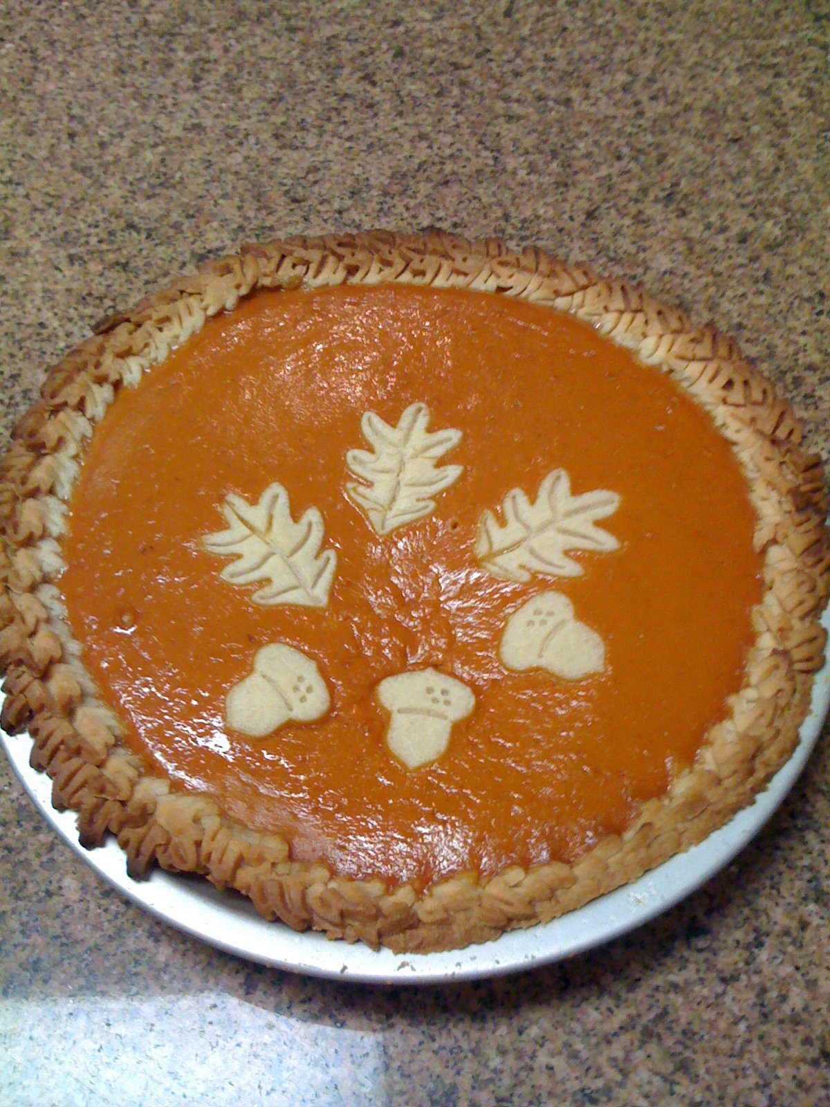 She's just a girl who creates... Bourban Pecan Pumpkin Butter Pie