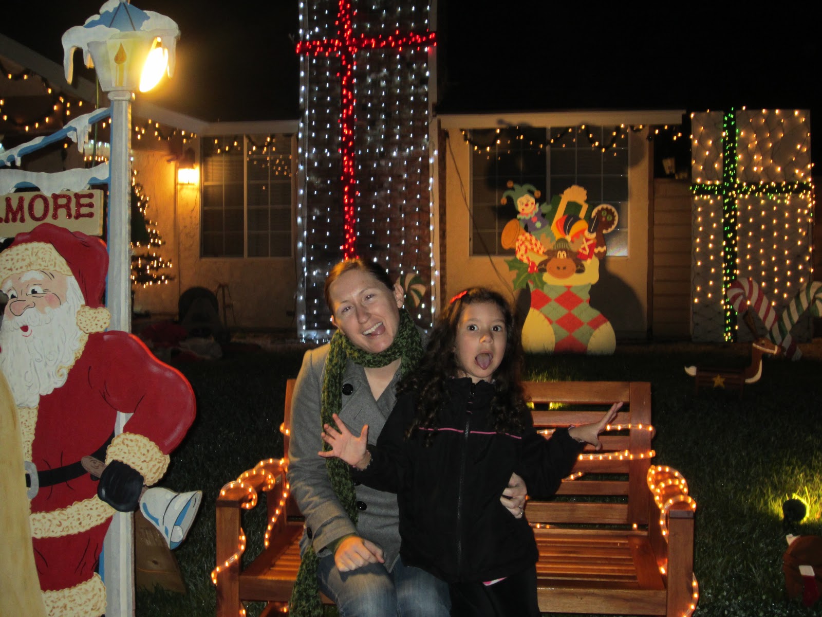 Oh, The Places We Went San Antonio Lights in Chino, CA