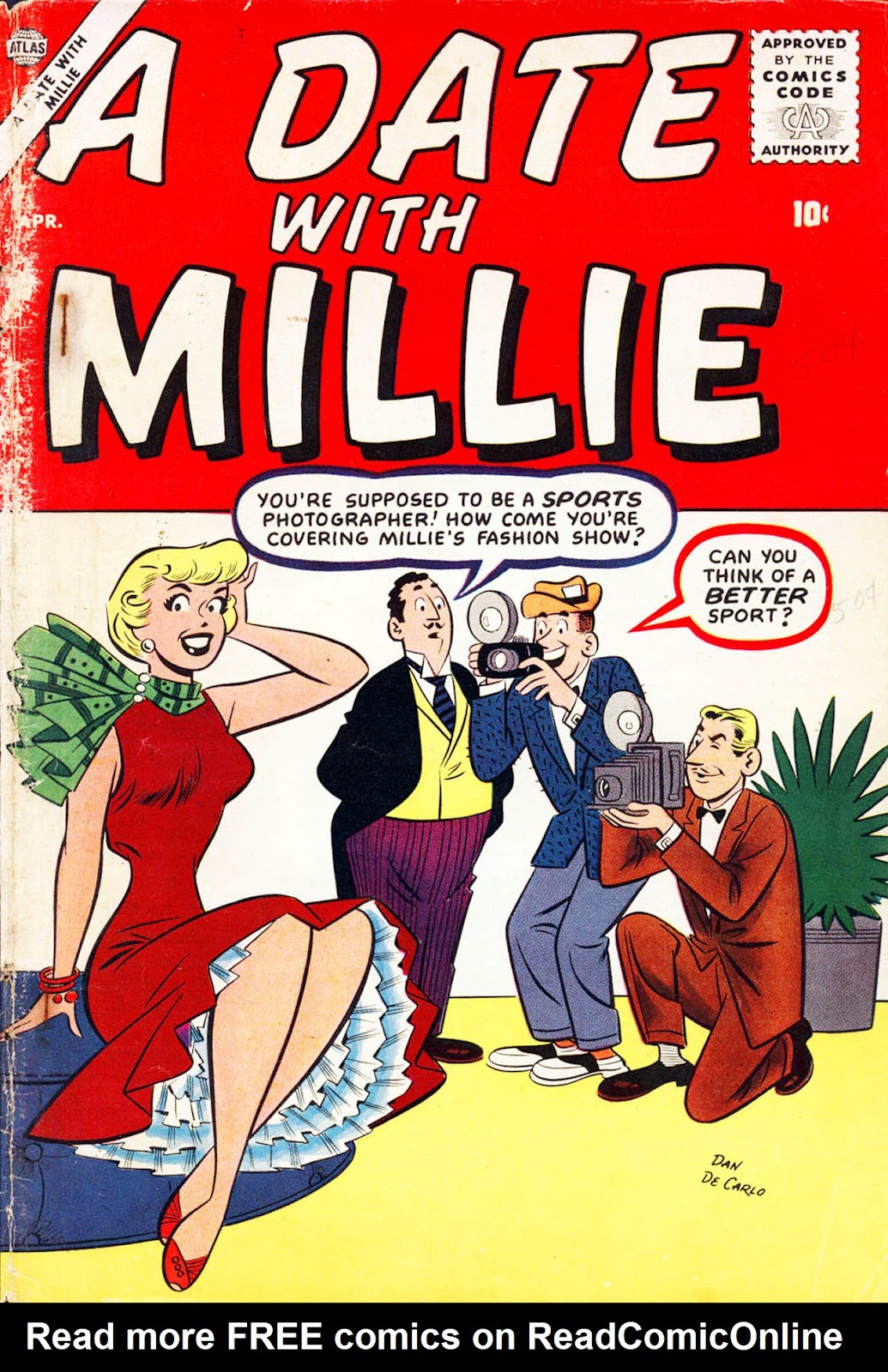 A Date with Millie (1956) issue 4 - Page 1