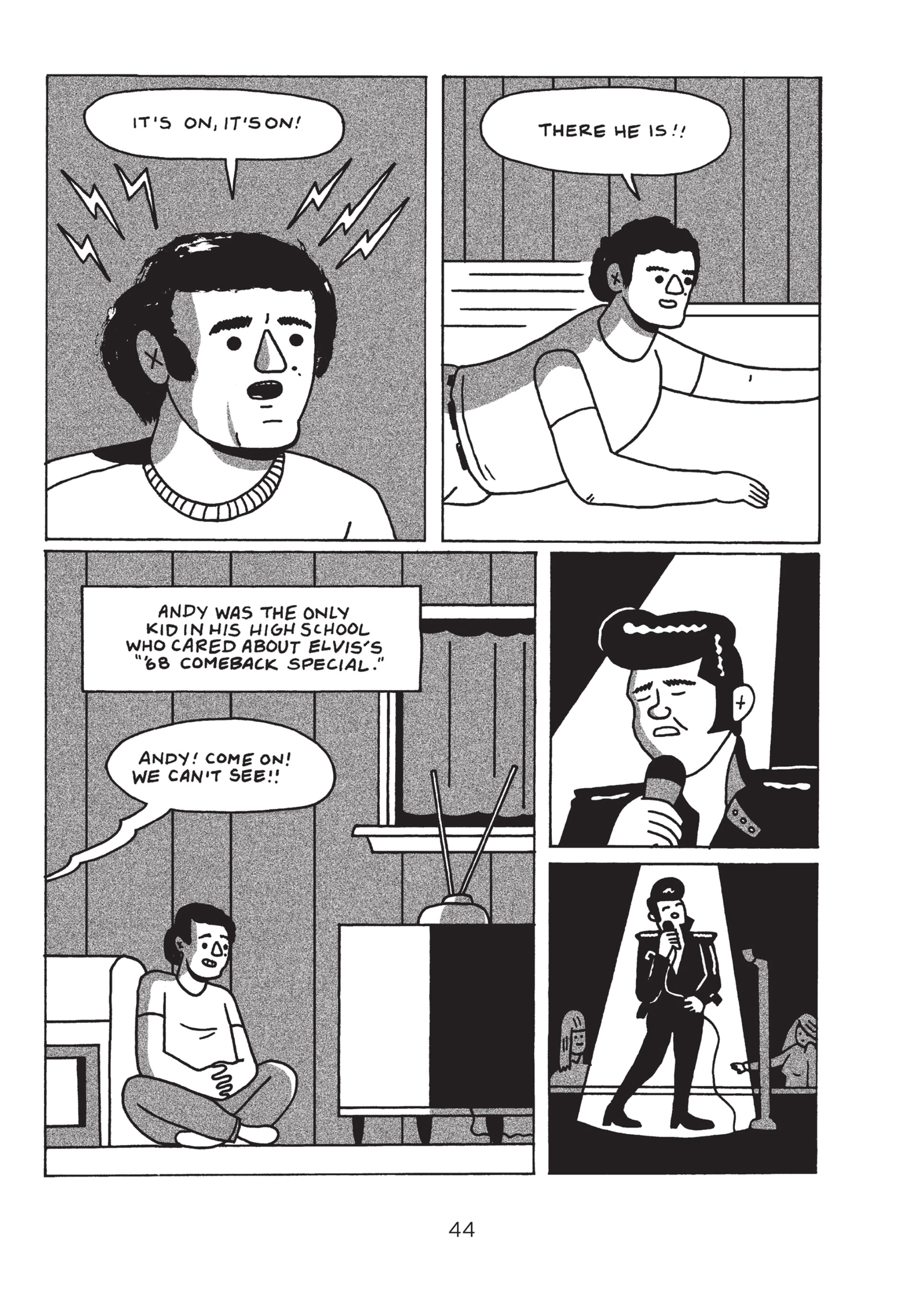 Read online Is This Guy For Real?: The Unbelievable Andy Kaufman comic -  Issue # TPB (Part 1) - 49