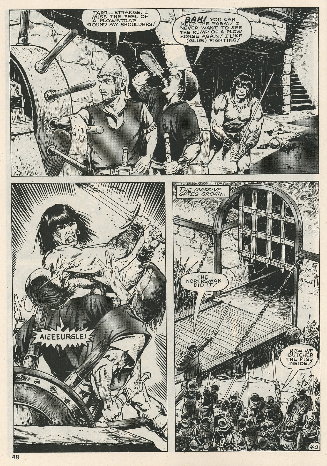The Savage Sword Of Conan issue 126 - Page 48