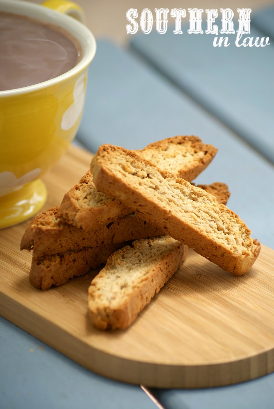 Healthy Peanut Butter Biscotti Recipe - low fat, low sugar, gluten free, clean eating friendly, healthy biscotti recipe