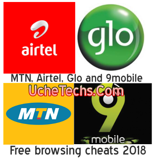 Mtn, Airtel, Glo And 9mobile unlimited Free Browsing Cheats Codes 2018