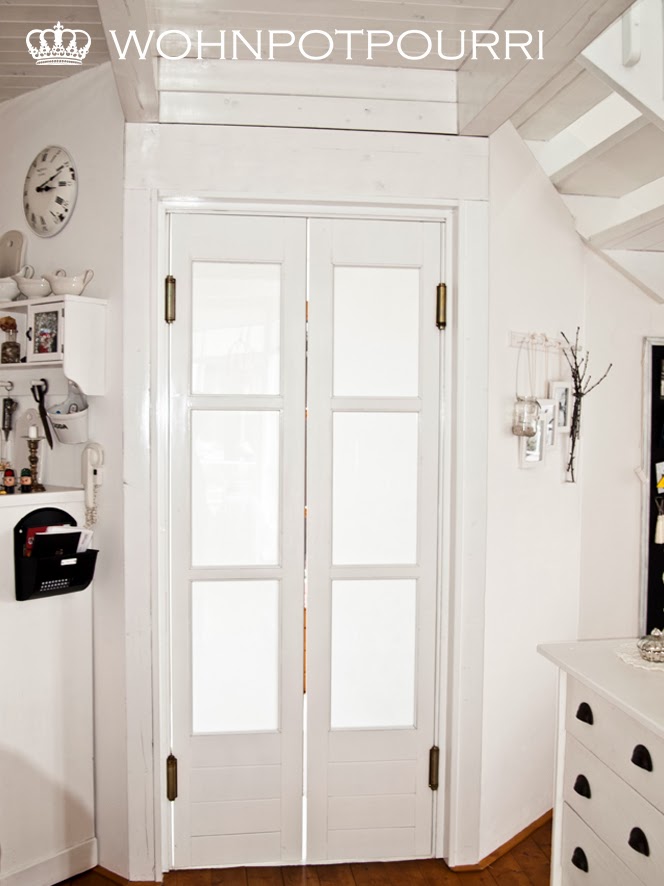 Wohnpotpourri: DIY Boden weiß streichen & Shabby Möbel im Österreich Style