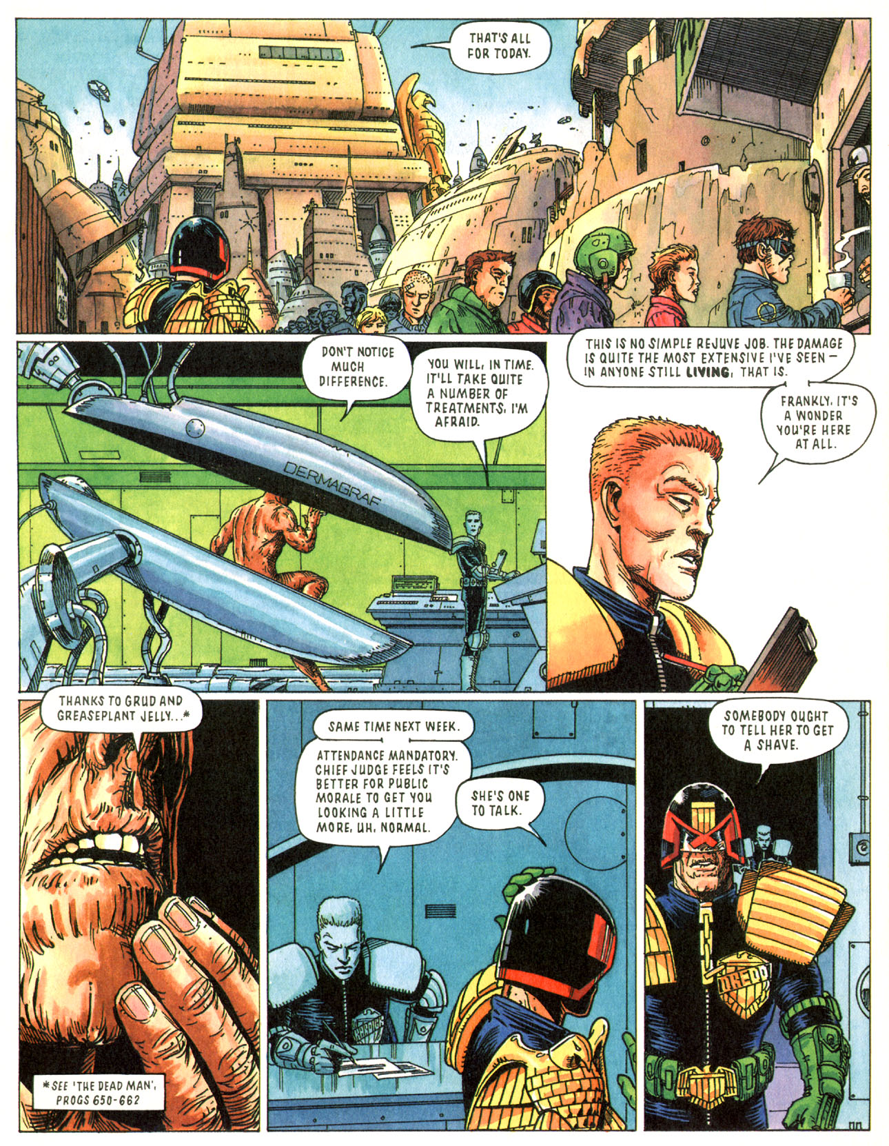 Read online Judge Dredd: The Complete Case Files comic -  Issue # TPB 15 (Part 1) - 17