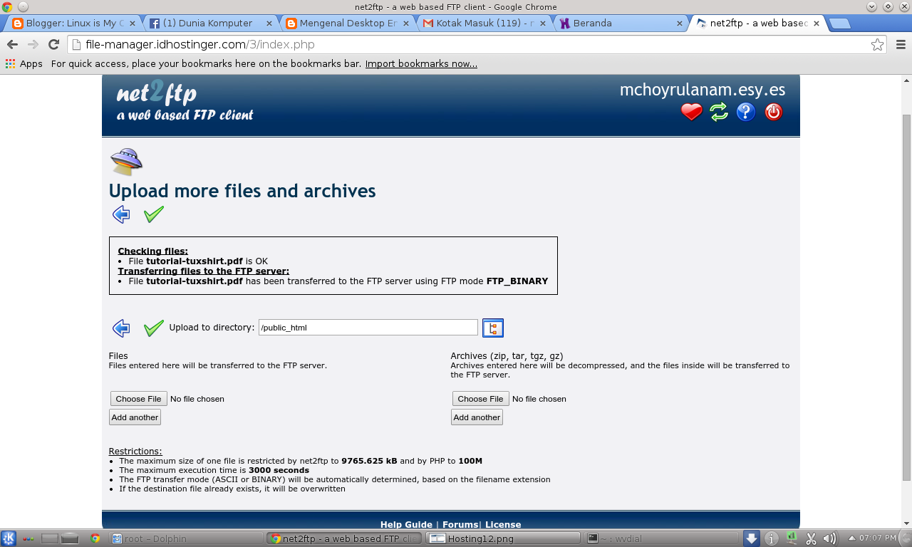 Membuat Server File Sharing Sendiri W