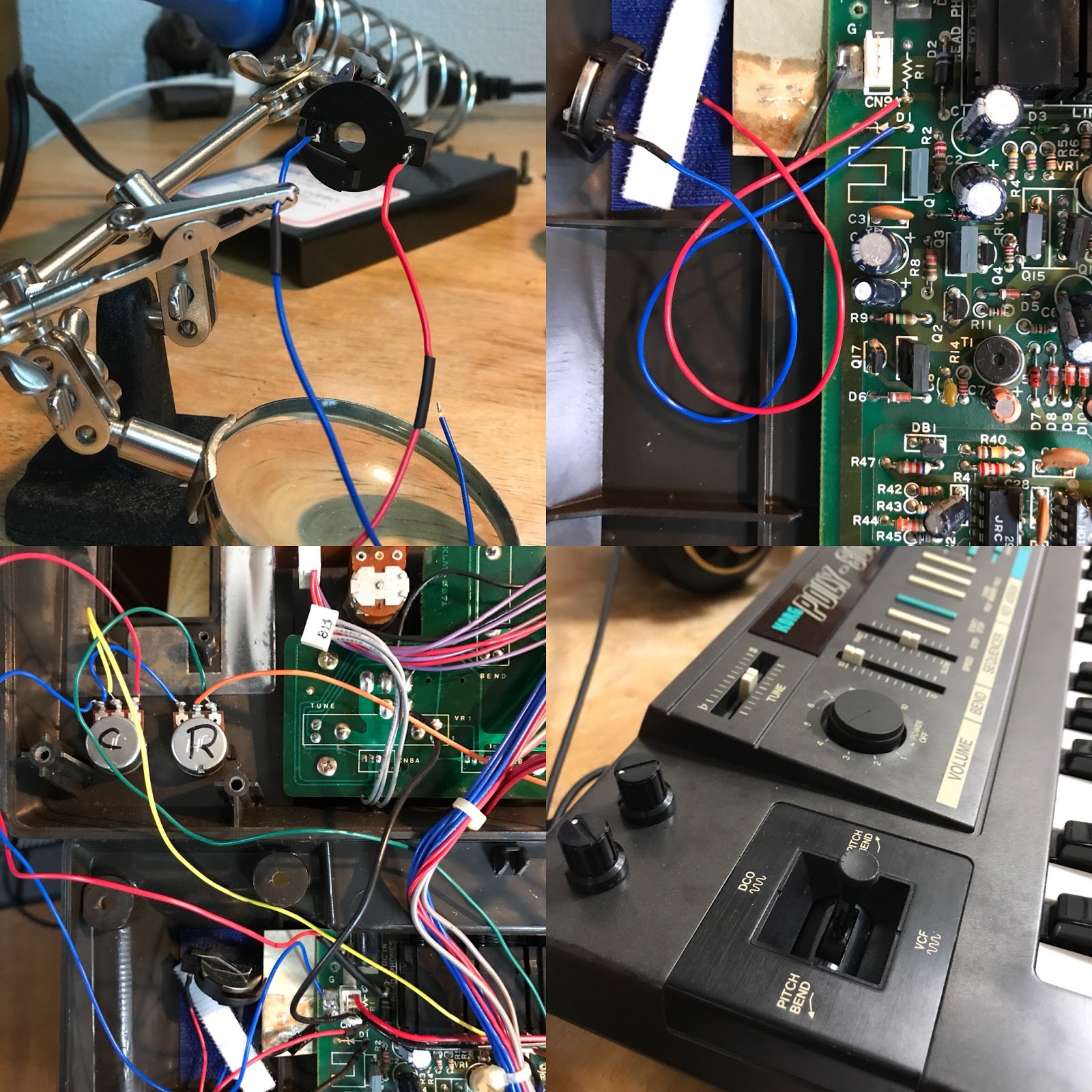 korg poly 800 battery mod korg poly 800 battery mod