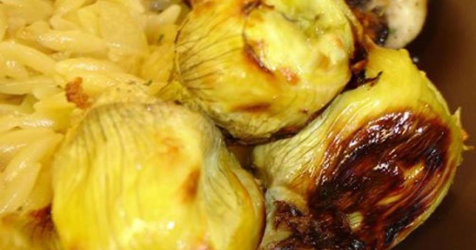 Plain Roasted Artichoke Hearts Recipe