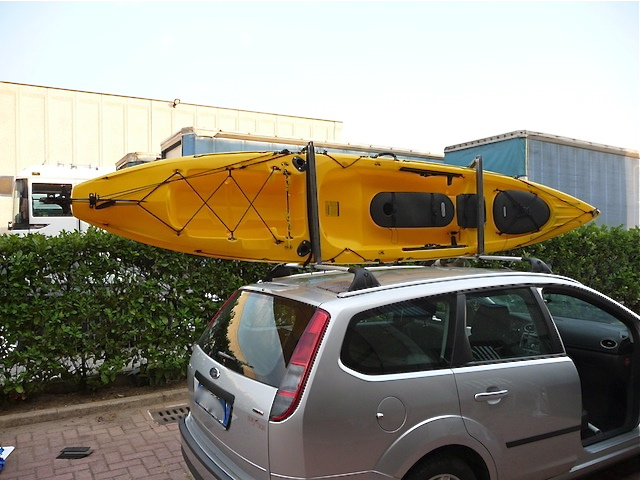 X AUTOHAUX Maniglia Trasporto Kayak 2 Pezzi – Gomma E Nylon, Base Rotonda A 1 Foro, Universale Per Barca Canoa, Nero