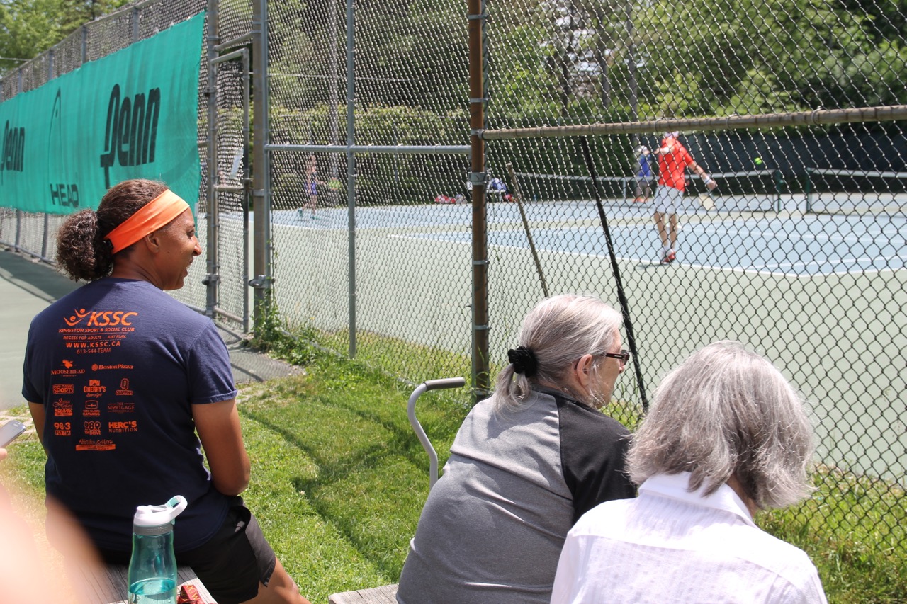 Reflections from Crumbly Acres Kingston Tennis Club Sat., June 16th