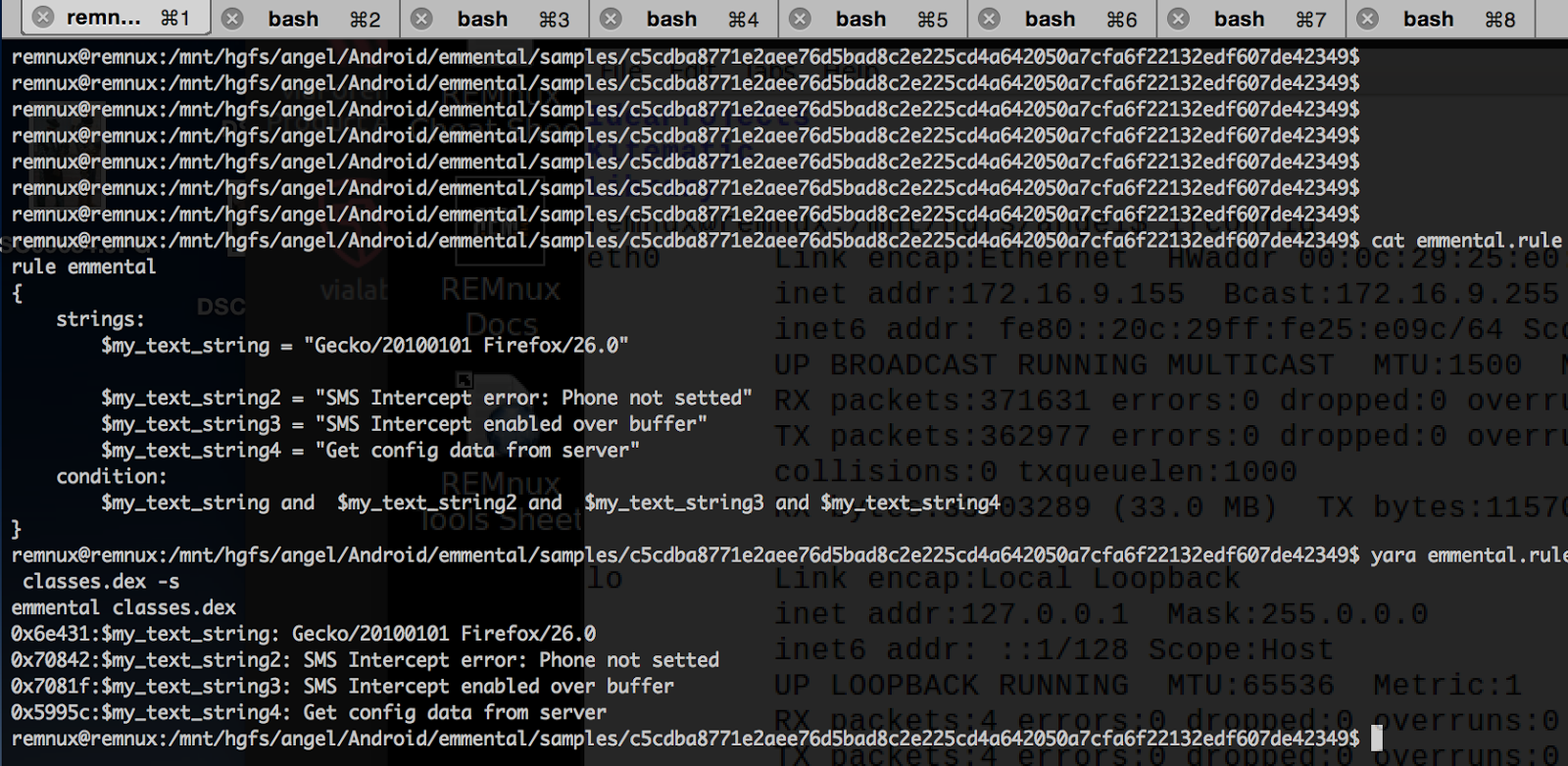 Some stuff about security..: Implementing Yara rules to detect emmental ...