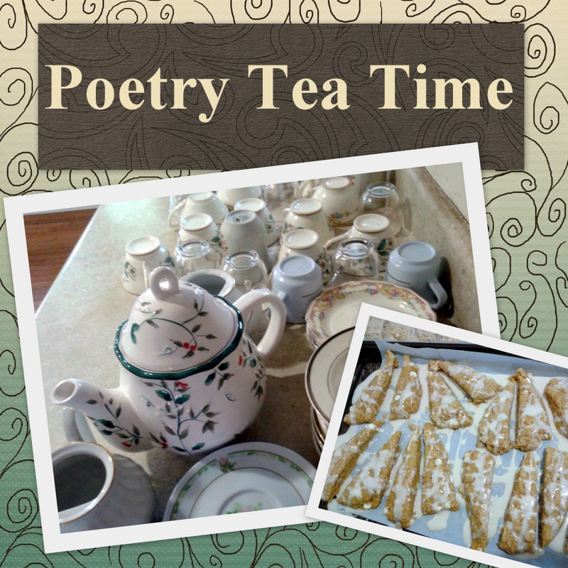 Homeschooling Large Family Style Poetry Teatime with Friends