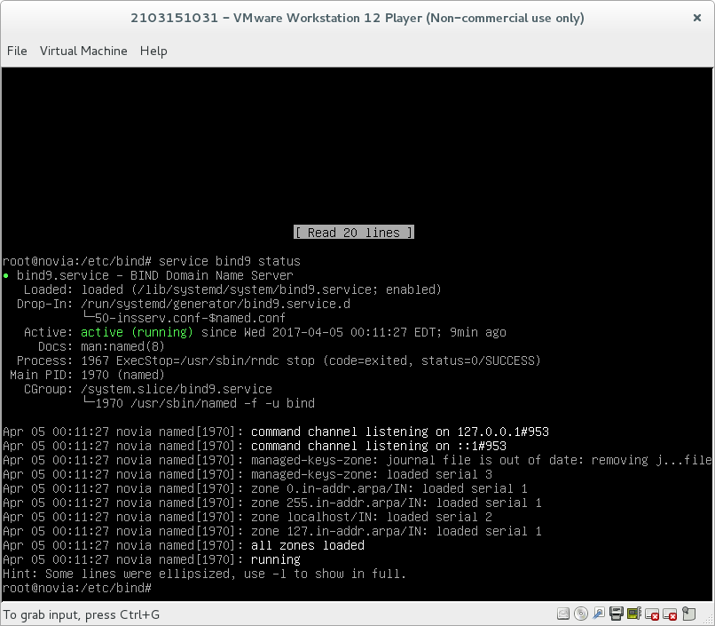 Server side error
