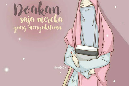 25+ Inspirasi Keren Gambar Kartun Muslimah Yang Lagi Sedih