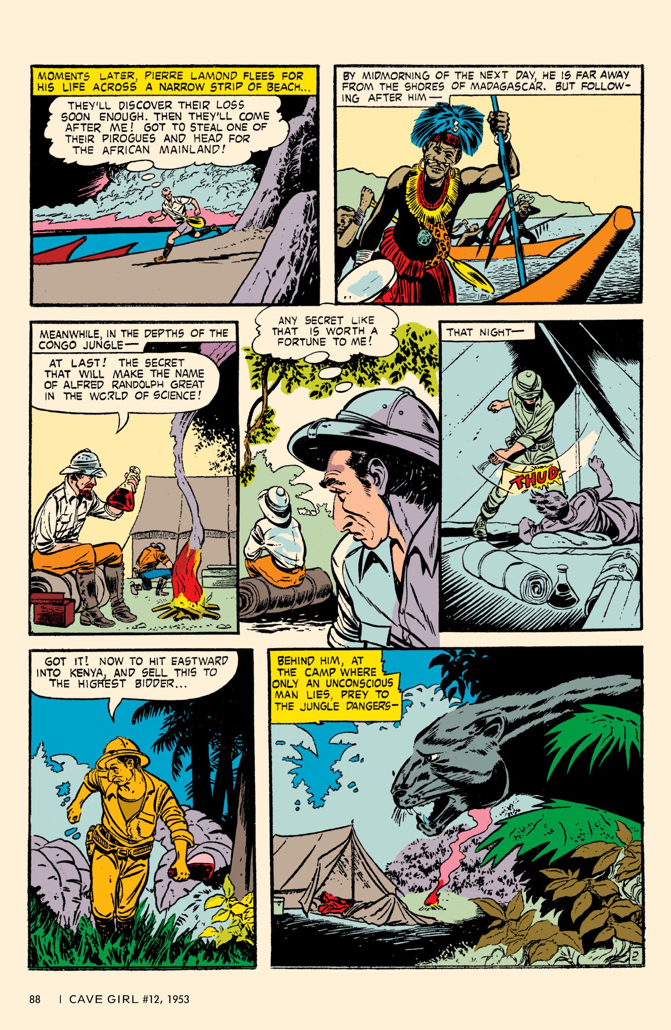 Read online Bob Powell's Complete Cave Girl comic -  Issue # TPB (Part 1) - 89