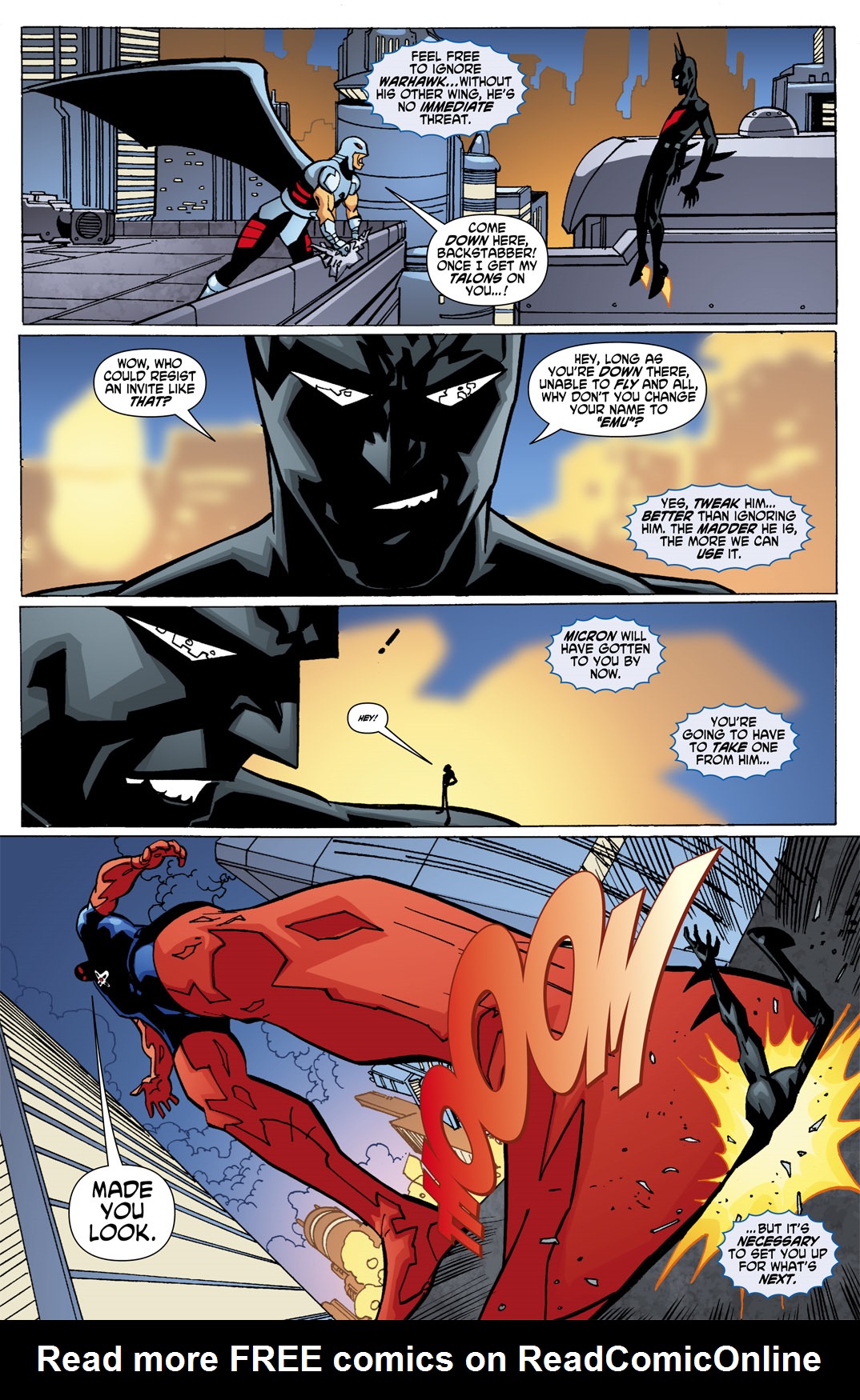 Read online Batman Beyond (2011) comic -  Issue #2 - 5