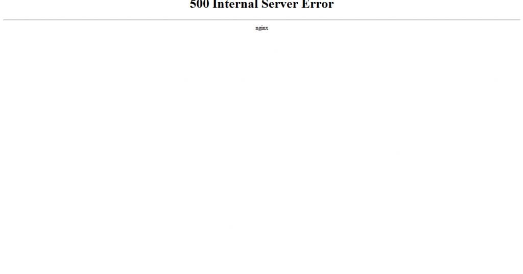 Nginx 500 internal server error hatas ve z m cpanel whm 