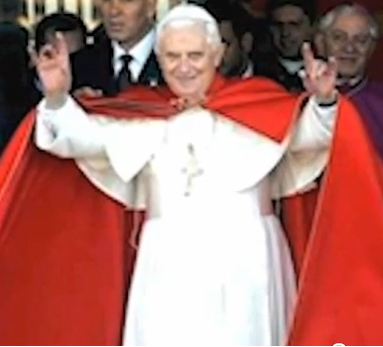 Papst Satanszeichen
