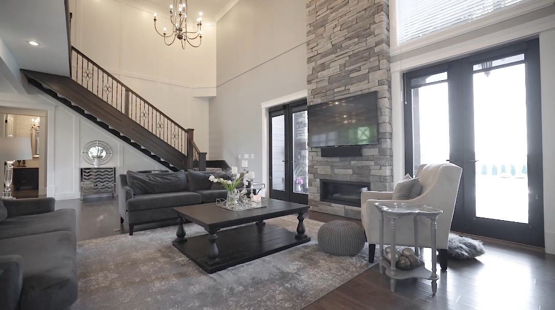 57 Interior Design Photos vs. 319 184 St, Surrey, BC Luxury Home Tour