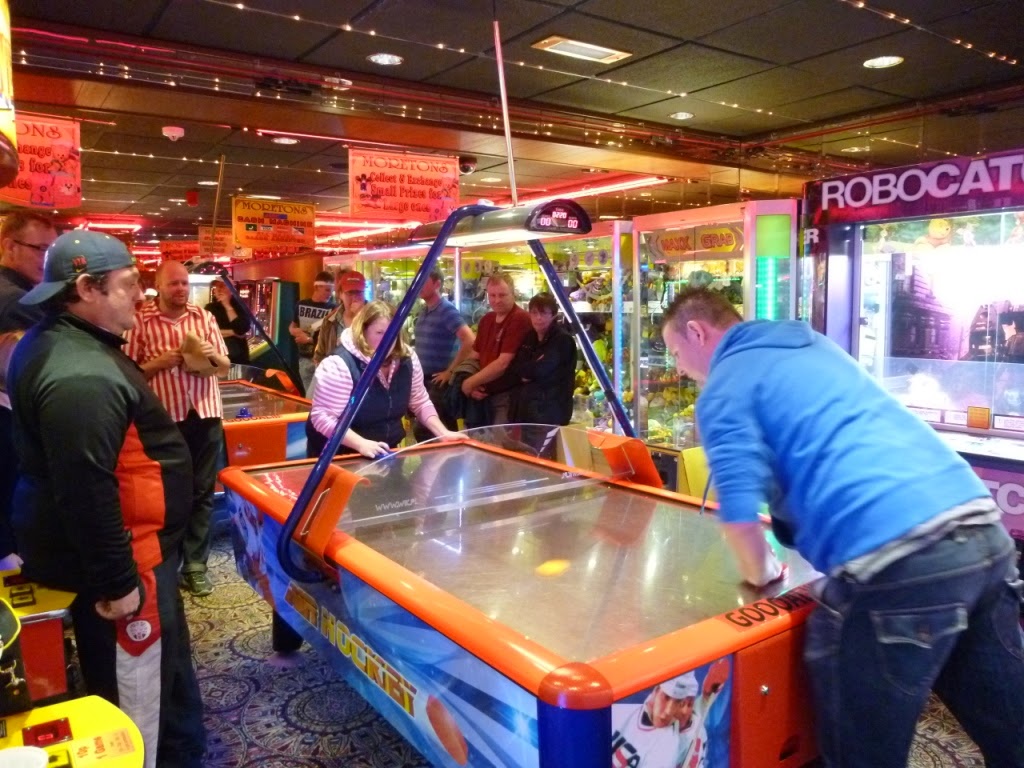 Worlds Crazy Air Hockey Championship in Hastings